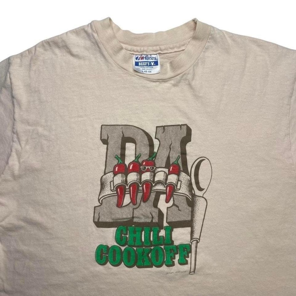 Vintage 90s DA chili cookoff shirt